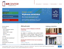 Tablet Screenshot of krcenter.pl
